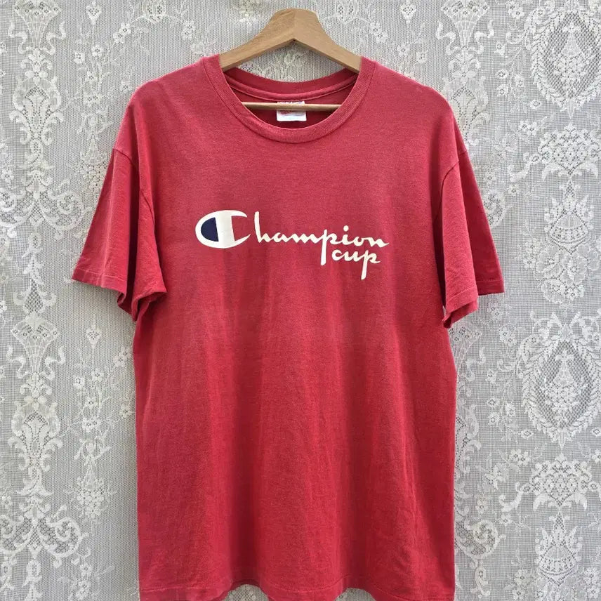 [BUNJANG] Hanes x Champion Single Stitch T-shirt / 80s 헤인즈 x 챔피온 싱글스티치 (made in usa)