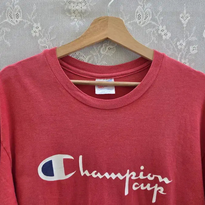 [BUNJANG] Hanes x Champion Single Stitch T-shirt / 80s 헤인즈 x 챔피온 싱글스티치 (made in usa)