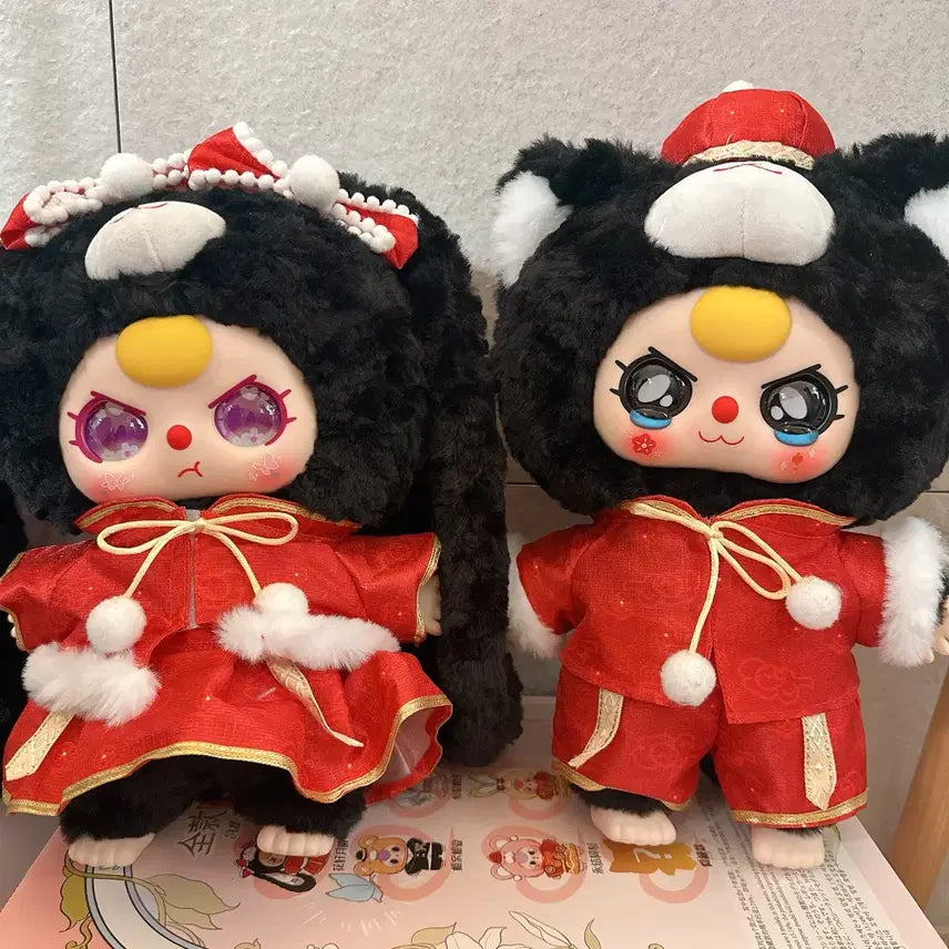 [SOLD OUT] 베이비쓰리400% 웨딩 신랑신부 검은토끼 고양이