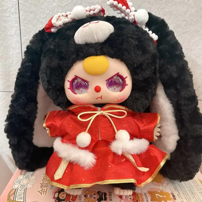 [SOLD OUT] 베이비쓰리400% 웨딩 신랑신부 검은토끼 고양이
