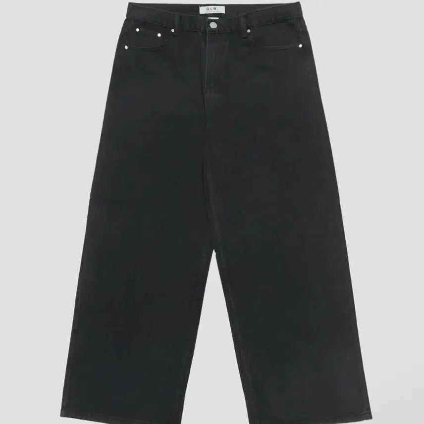 [BUNJANG] Good Life Works Easy Wide Denim Black L / 굿라이프웍스 이지 와이드 데님 흑청 L