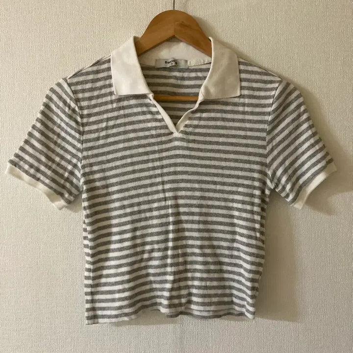 [SOLD OUT] 8seconds 스트라이프 반팔 카라티 M