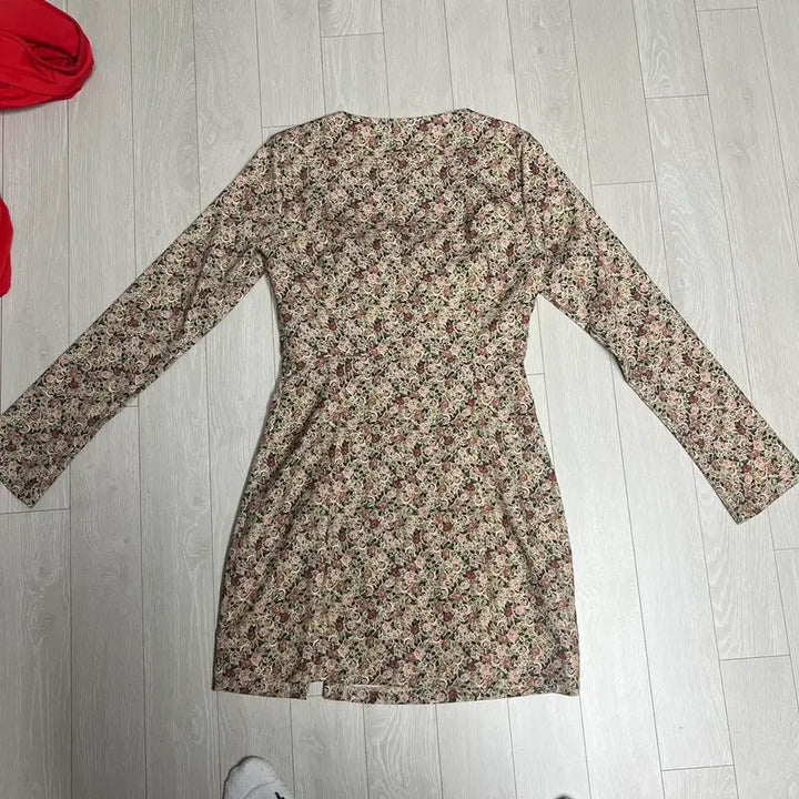 [BUNJANG] ZARA Floral Pattern Mini Dress / 자라 플라워 패턴 미니 원피스 S 드레스