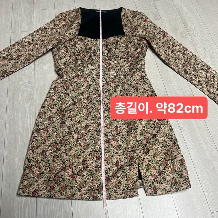 [BUNJANG] ZARA Floral Pattern Mini Dress / 자라 플라워 패턴 미니 원피스 S 드레스