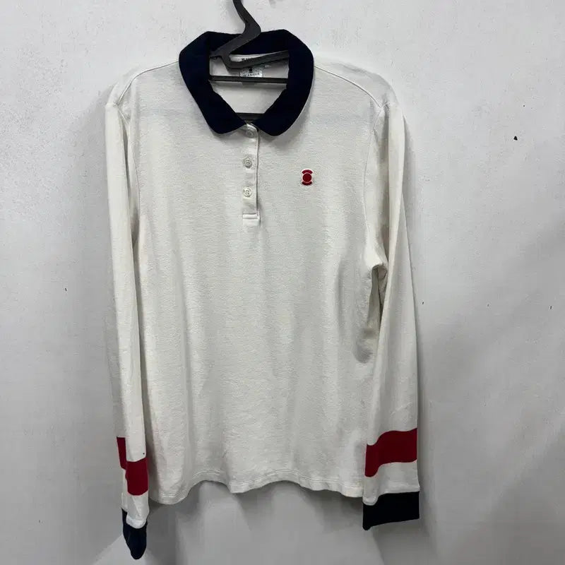 [SOLD OUT] [정품/105] 와이드앵글 여성 카라 긴팔 티   NN