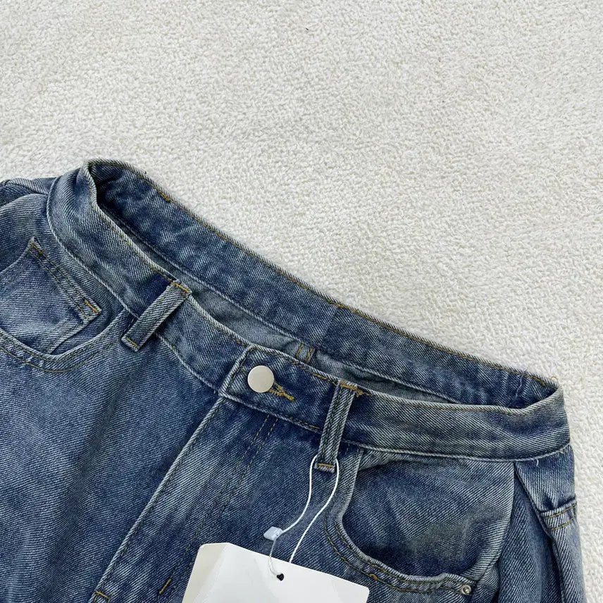 [BUNJANG] L Vintage Bermuda Denim Pants / L 빈티지 버뮤다 데님 바지 0414M