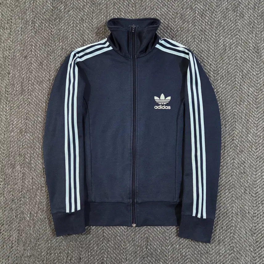 [BUNJANG] Adidas Track Top Navy Sky Blue Jersey / [XL] 아디다스 네이비 스카이블루 트랙탑 져지
