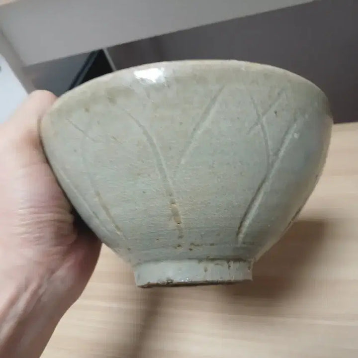 [SOLD OUT] 고려청자 진품 음각연판문대접
