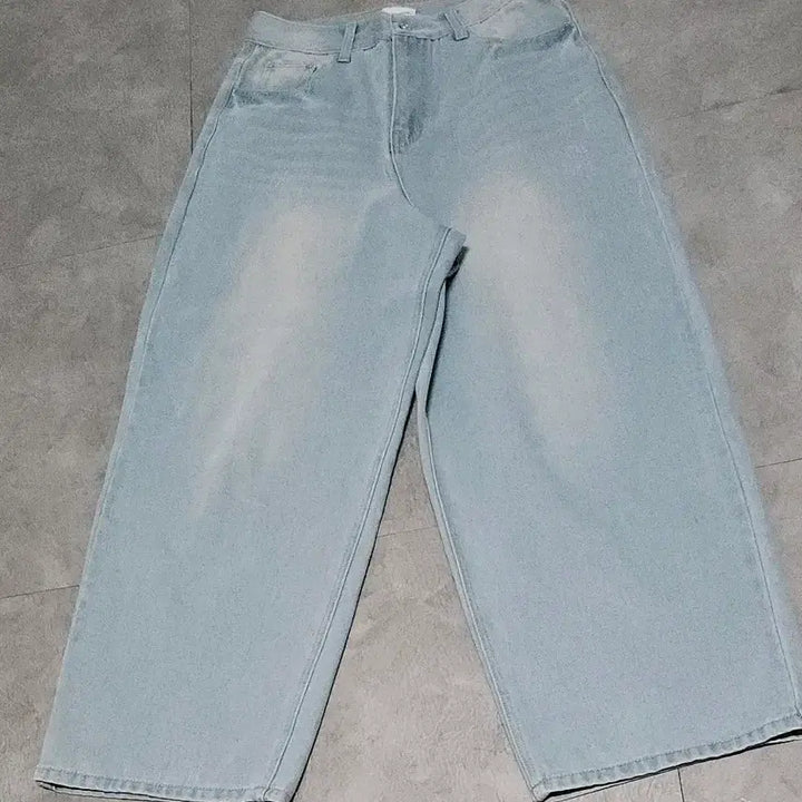 [BUNJANG] F.ILLUMINATE Wide Denim Pants M / F.ILLUMINATE 와이드 데님 팬츠 M
