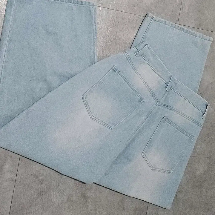 [BUNJANG] F.ILLUMINATE Wide Denim Pants M / F.ILLUMINATE 와이드 데님 팬츠 M