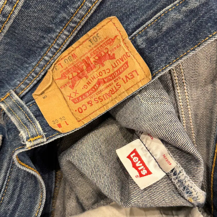 [SOLD OUT] 00s Levis 리바이스 501 빈티지 데님 팬츠 (30inch)