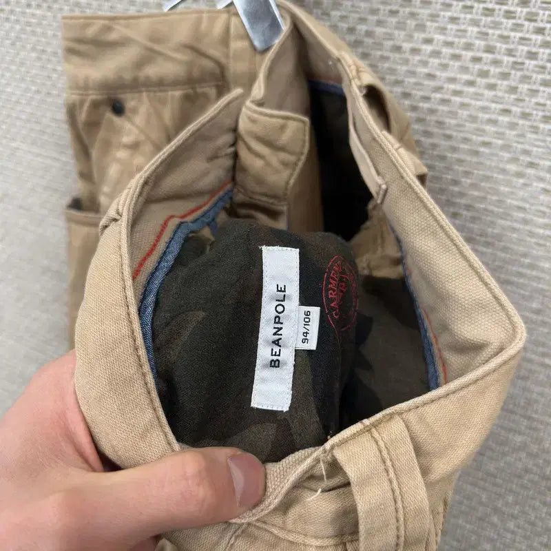 [BUNJANG] Beanpole Casual Spandex Cargo Pants / 빈폴 캐주얼 스판 카고 면바지 94 A09240