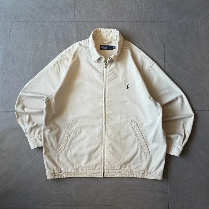 [BUNJANG] Polo Beige Swing Top Jacket / 폴로 정품 베이지 스윙톱 자켓