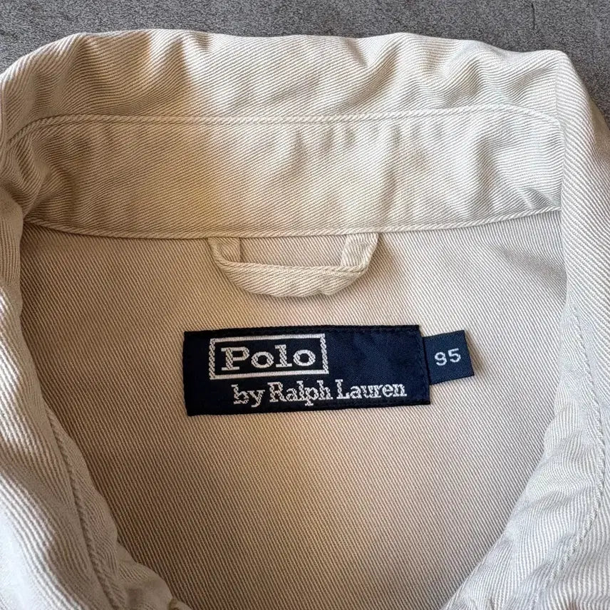 [BUNJANG] Polo Beige Swing Top Jacket / 폴로 정품 베이지 스윙톱 자켓