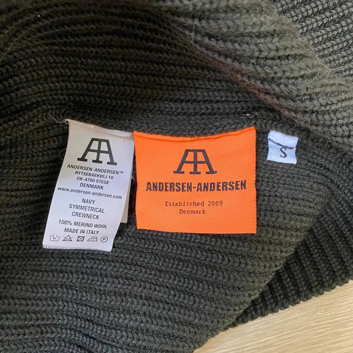 [BUNJANG] Andersen Andersen Sailor Crewneck Knit / [ S ] 안데르센 안데르센 세일러 크루넥 니트