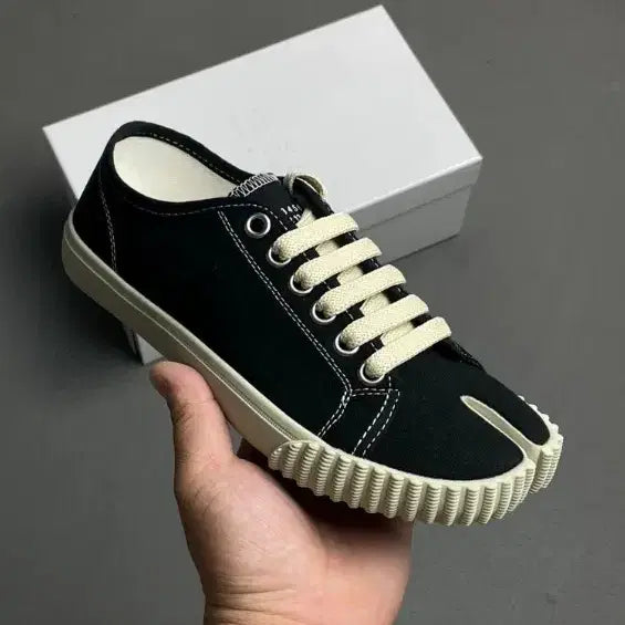 [BUNJANG] Maison Margiela Tabi Sneakers Black / 마르지엘라 타비 스니커즈 블랙 새상품 풀박스