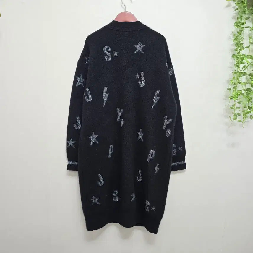 [BUNJANG] SJYP Pattern Wool Long Cardigan / SJYP 20&