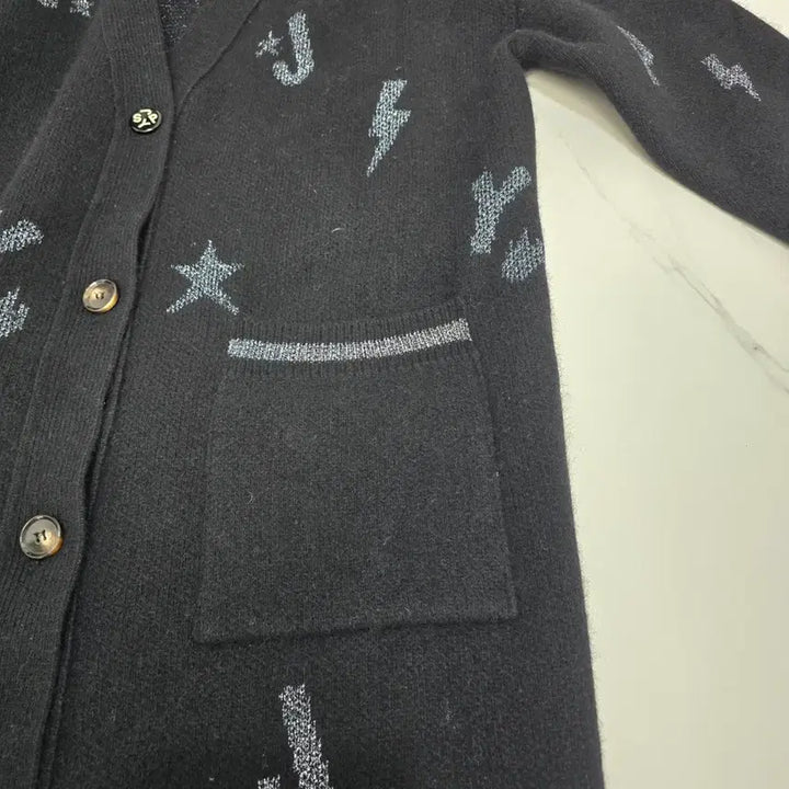 [BUNJANG] SJYP Pattern Wool Long Cardigan / SJYP 20&