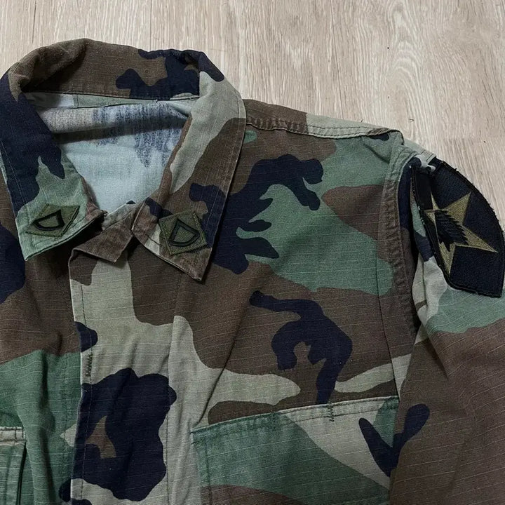 [BUNJANG] US Military Woodland BDU Jacket M/95 / 미군 밀리터리 우드랜드 BDU 전투복 자켓 M/95