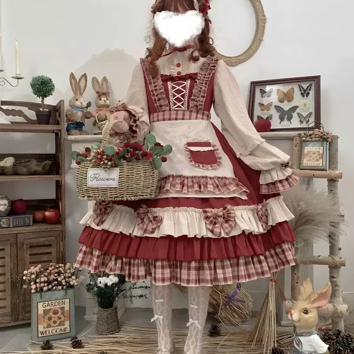 [BUNJANG] Red Riding Hood Cosplay Costume Rental / 추가금, 보증금 x 졸업사진 대여 빨간망토 코스프레 전체구성