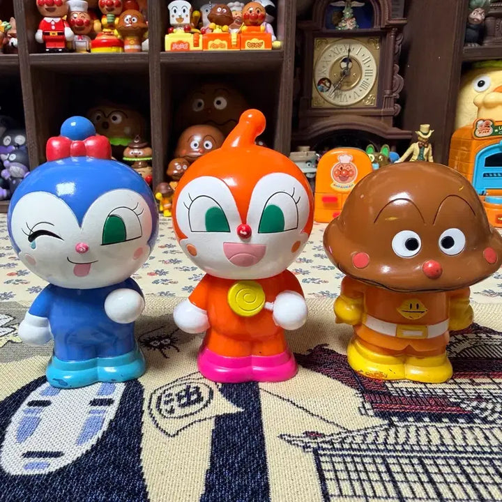 [BUNJANG] Anpanman Character Bundle Set / 호빵맨 딸랑이 짤랑이 카레빵 삑삑이 일괄