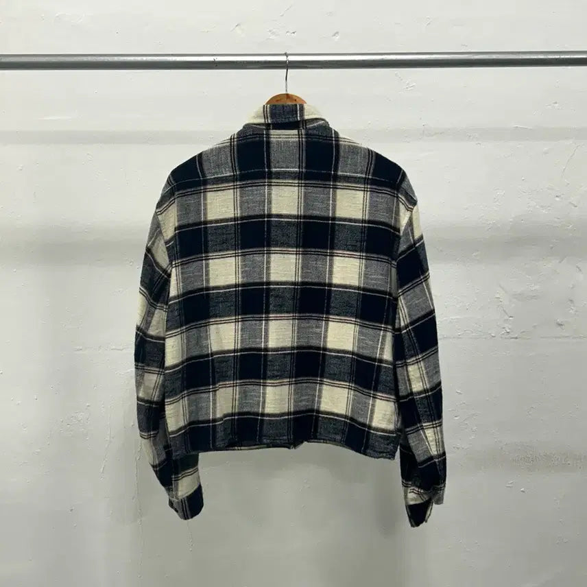 [SOLD OUT] R13 체크 멀티포켓 오버사이즈 셔츠