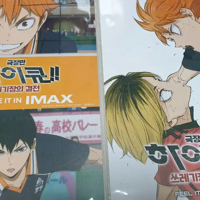 [BUNJANG] Haikyu The Movie: Decisive Battle at the Garbage Dump Poster Set / 하이큐 극장판 쓰레기장의 결전 포스터 2종