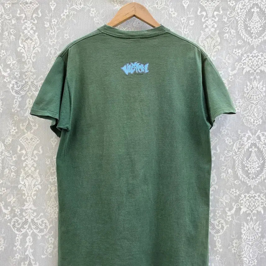 [BUNJANG] Vision Streetwear Mechanic Robot T-shirt / 1991년 비전 스트릿웨어 메카닉 로봇 (made in usa)