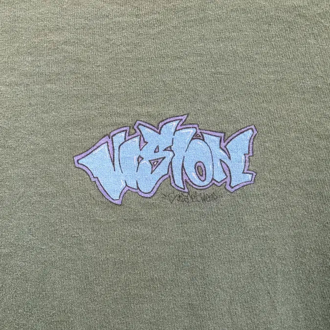 [BUNJANG] Vision Streetwear Mechanic Robot T-shirt / 1991년 비전 스트릿웨어 메카닉 로봇 (made in usa)