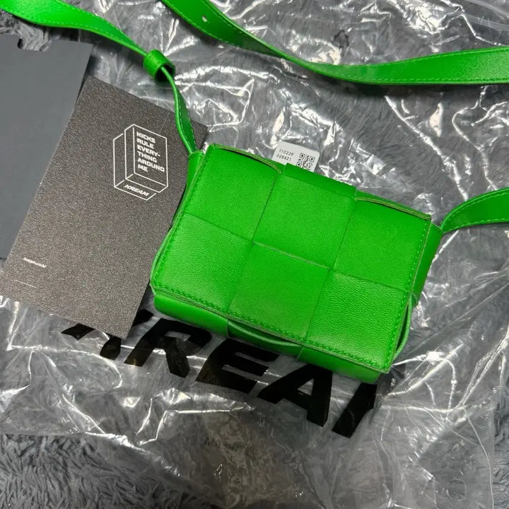 [BUNJANG] Bottega Veneta Cassette Mini Bag Green / [OS]보테가베네타 카세트백 그린 미니