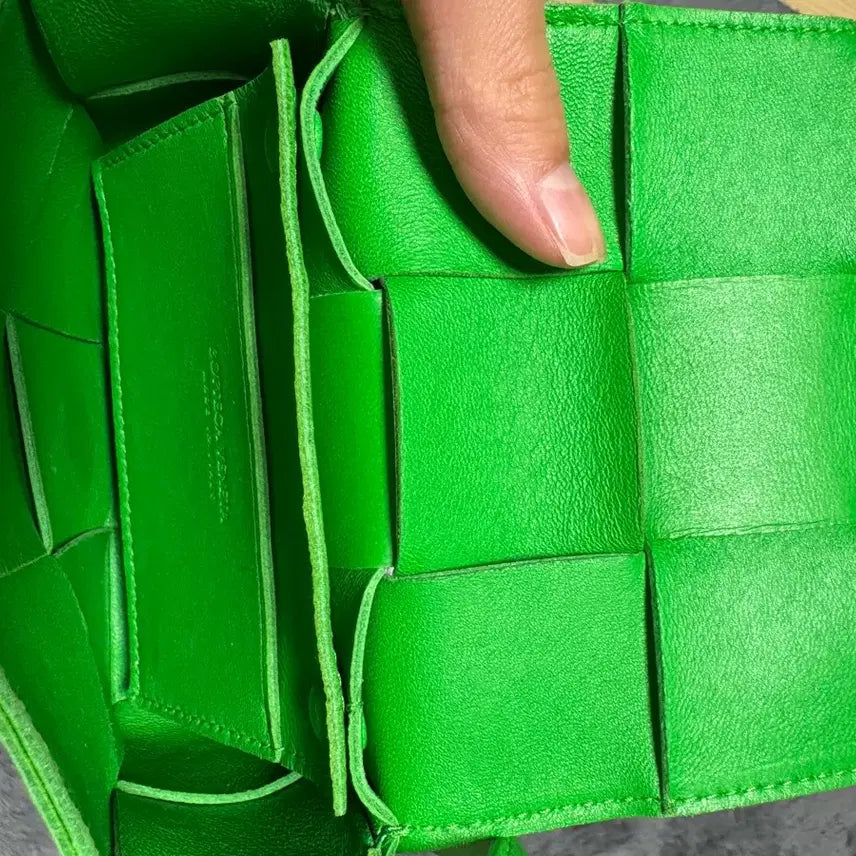 [BUNJANG] Bottega Veneta Cassette Mini Bag Green / [OS]보테가베네타 카세트백 그린 미니