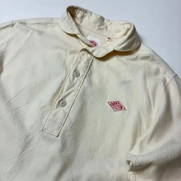 [BUNJANG] Danton Oxford Round Collar Pullover Shirt / 단톤 라운드 옥스포드 라운드 칼라 풀오버 셔츠 PN9410
