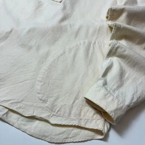 [BUNJANG] Danton Oxford Round Collar Pullover Shirt / 단톤 라운드 옥스포드 라운드 칼라 풀오버 셔츠 PN9410