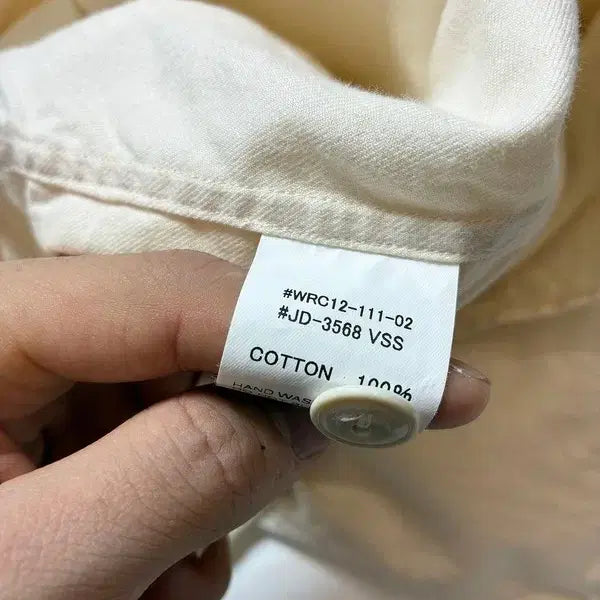 [BUNJANG] Danton Oxford Round Collar Pullover Shirt / 단톤 라운드 옥스포드 라운드 칼라 풀오버 셔츠 PN9410