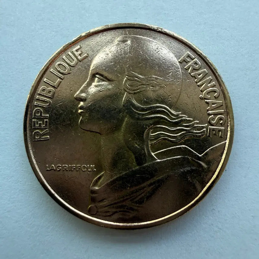 [BUNJANG] France 1964 20 Centimes Coin / 1964년 프랑스 20상팀 동전 S1769