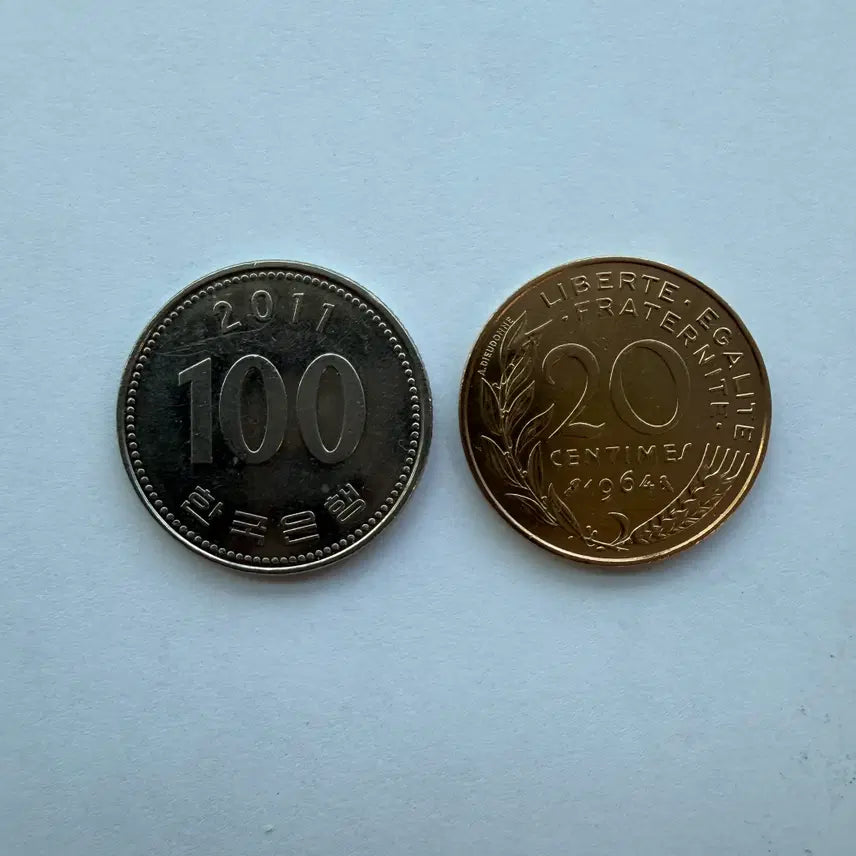 [BUNJANG] France 1964 20 Centimes Coin / 1964년 프랑스 20상팀 동전 S1769