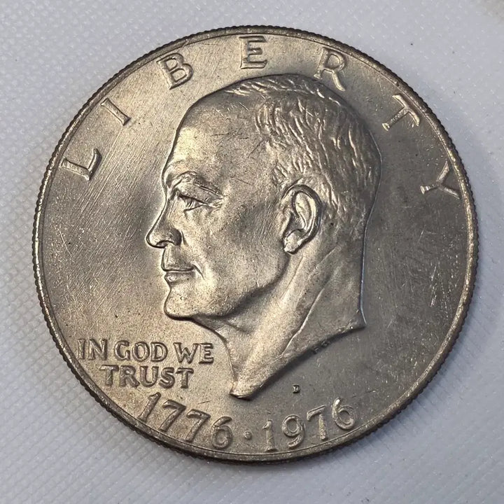 [BUNJANG] Eisenhower 1 Dollar Coin - US Bicentennial Commemorative / 미국 독립 200주년 기념 아이젠하워 1달러 주화 zk-2599