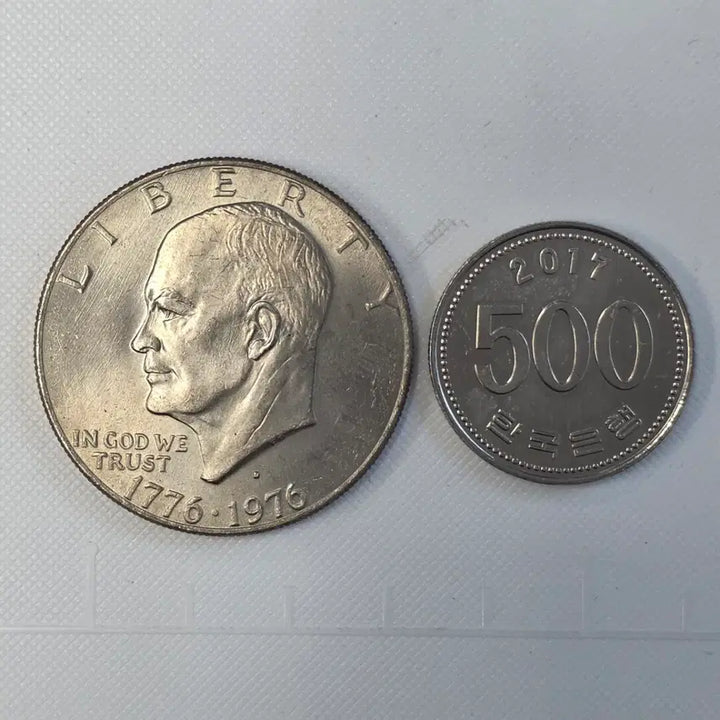 [BUNJANG] Eisenhower 1 Dollar Coin - US Bicentennial Commemorative / 미국 독립 200주년 기념 아이젠하워 1달러 주화 zk-2599