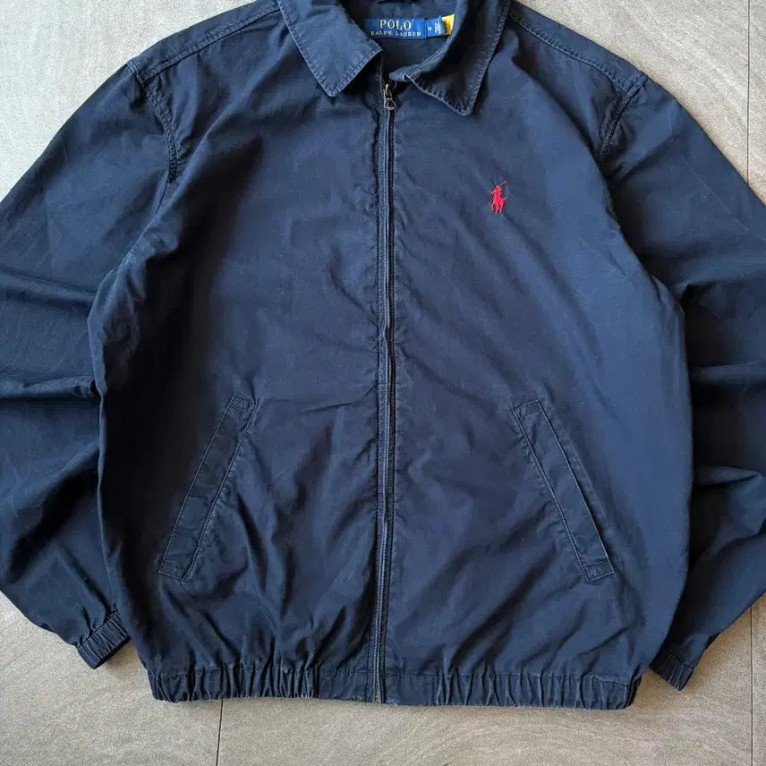 [BUNJANG] Polo Navy Bay-port Jacket / 폴로 국내 정품 네이비 베이포트 자켓