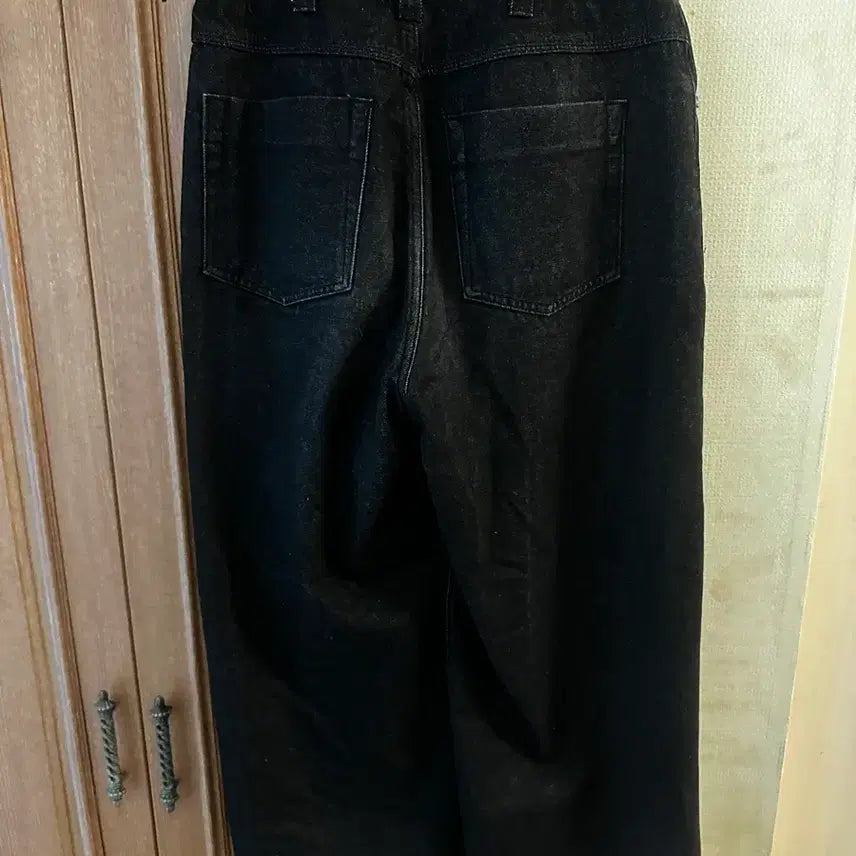 [SOLD OUT] 노운 wide denim pants (black) 0