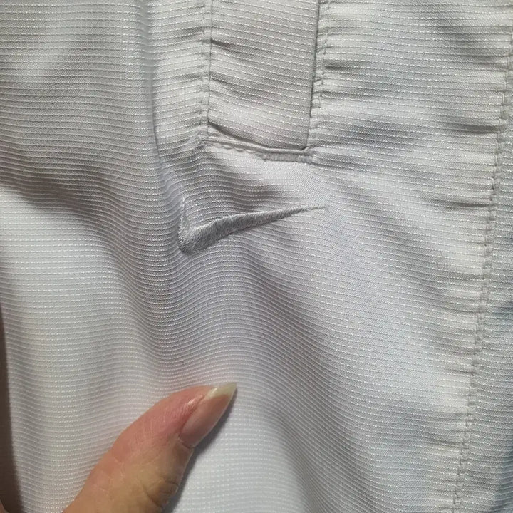 [BUNJANG] Nike Woven Swoosh White Jogger Pants XL / 나이키 우븐 스우시 화이트 조거 팬츠 XL