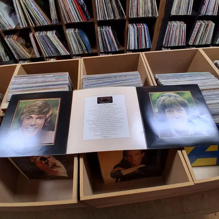 [SOLD OUT] 자켓 디자인도 멋스러워서 카펜터스 Now &amp; Then LP 음반