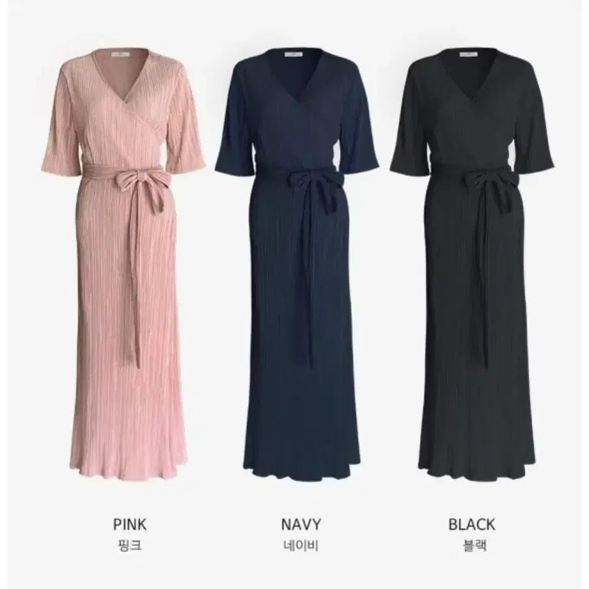 [SOLD OUT] [21% 할인] 플랫퍼 오브 플리츠 랩 롱원피스 네이비