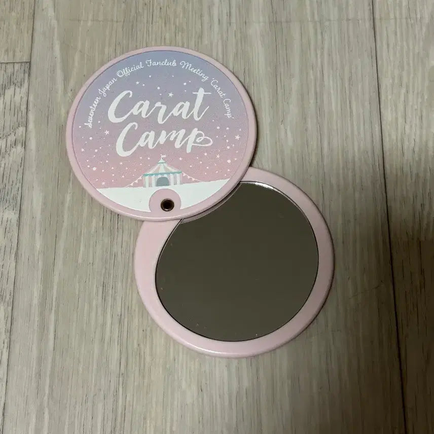 [BUNJANG] Seventeen Carat Camp Hand Mirror / 세븐틴 캐럿캠프 손거울