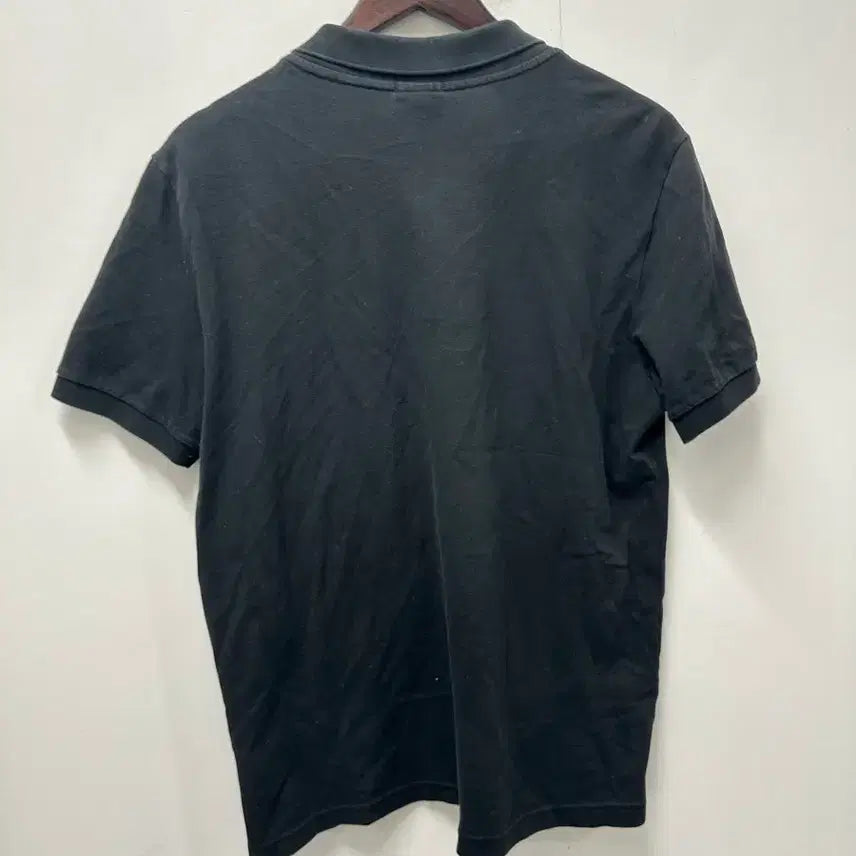 [BUNJANG] Lacoste Black Polo T-Shirt (Size 105) / [만원 아라비아빈티지]라코스테 블랙 반팔 폴로티셔츠 105