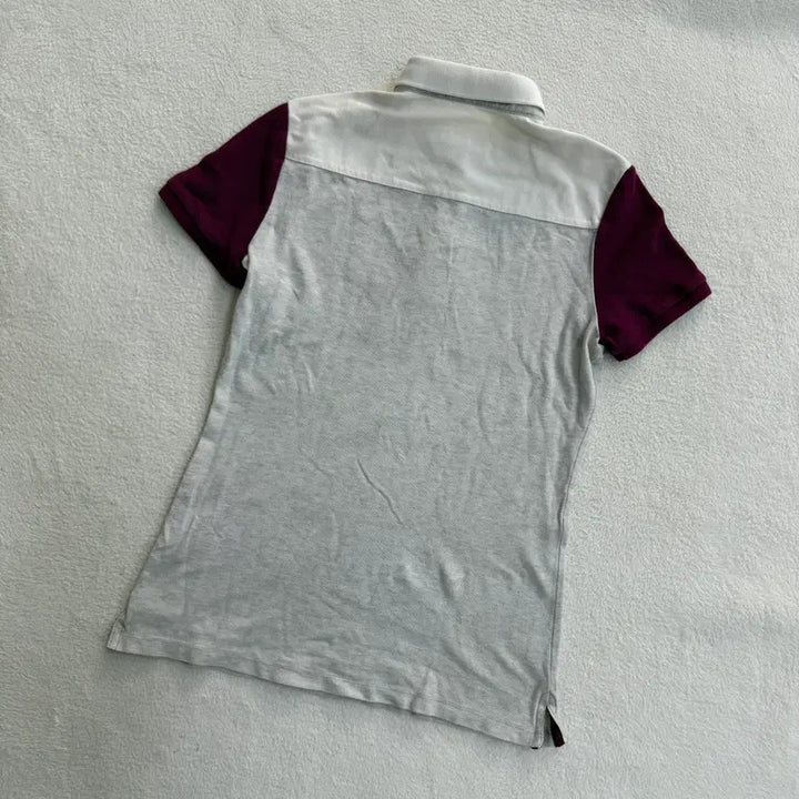 [BUNJANG] Beanpole Colorblock Polo Shirt / 90 빈폴 배색 카라 반팔 티셔츠 0413T