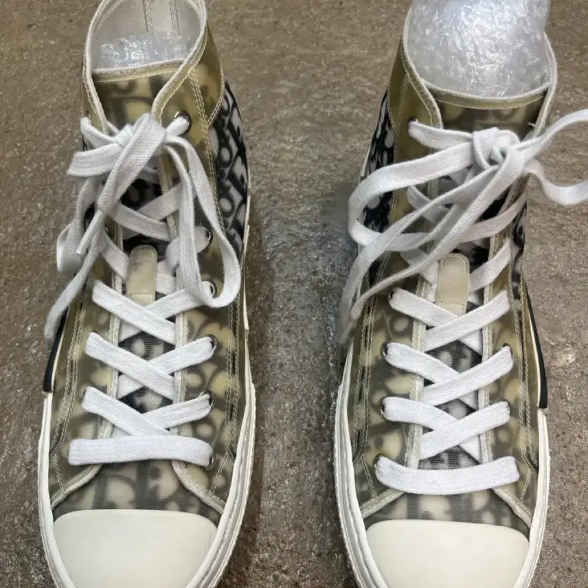 [BUNJANG] Dior Oblique B23 High-Top Sneakers / 디올 오블리크 b23 하이탑 스니커즈