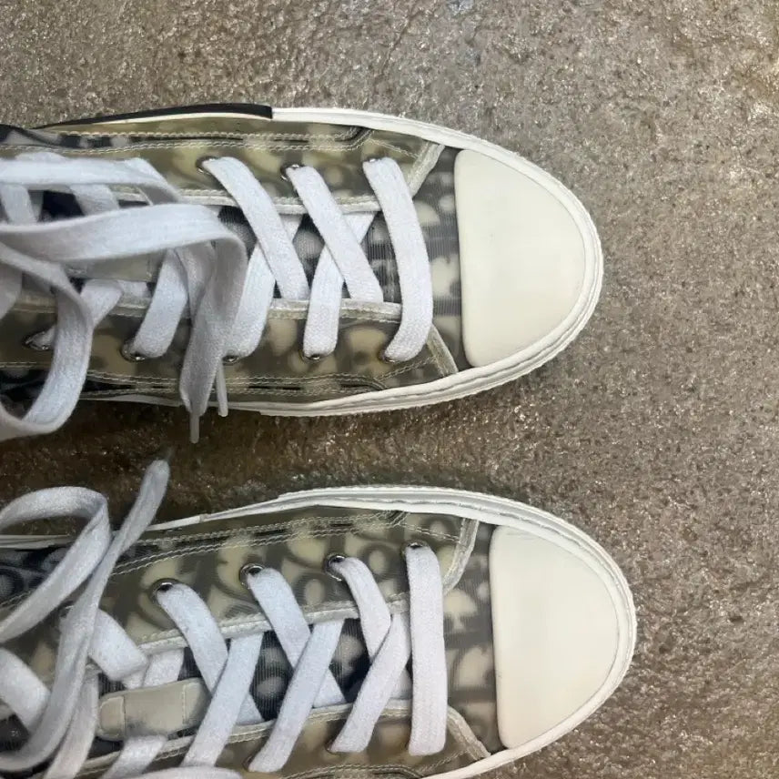[BUNJANG] Dior Oblique B23 High-Top Sneakers / 디올 오블리크 b23 하이탑 스니커즈