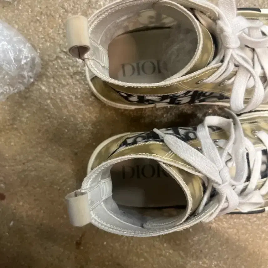 [BUNJANG] Dior Oblique B23 High-Top Sneakers / 디올 오블리크 b23 하이탑 스니커즈