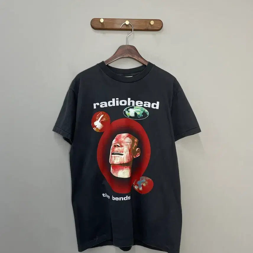 [BUNJANG] Radiohead World Tour T-shirt / 빈티지 라디오헤드 월드투어 반팔 H2443